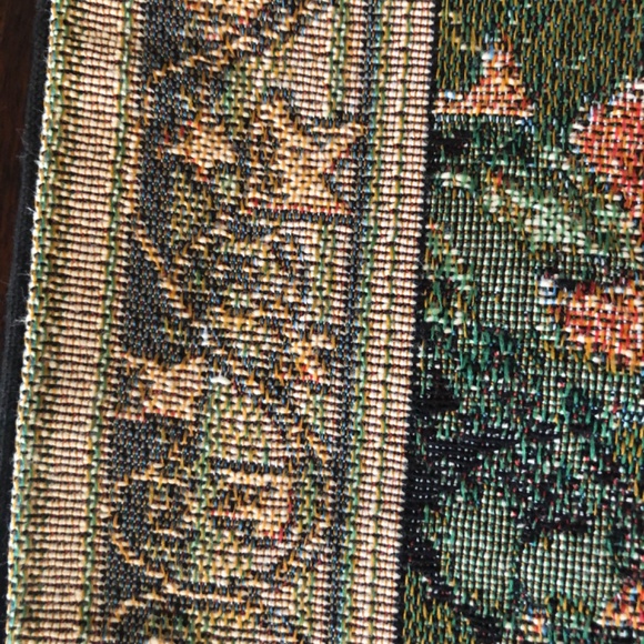 RED TOWER TAPESTRY, FULLY LINED, 56” long, 38” wide - Picture 6 of 6